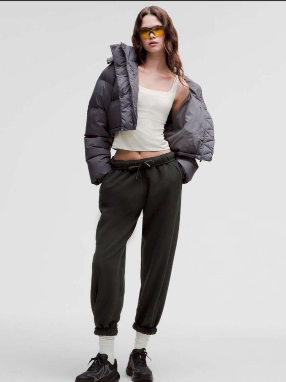 Lululemon- Scuba Mid-Rise Oversized Jogger*Short- S